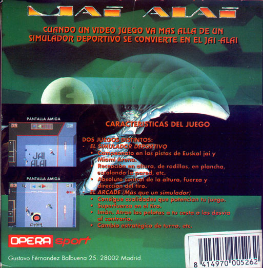 Screen from Jai Alai