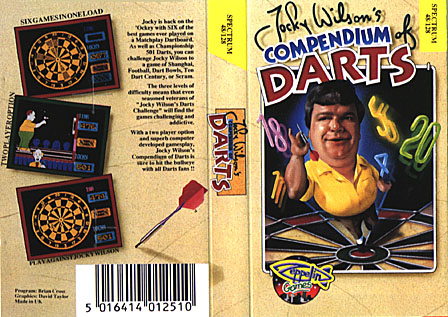 Screen from Jocky Wilson's Compendium of Darts