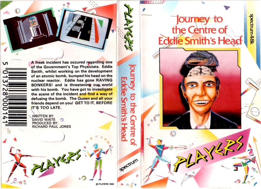 Screen from Journey to the Centre of Eddie Smith's Head