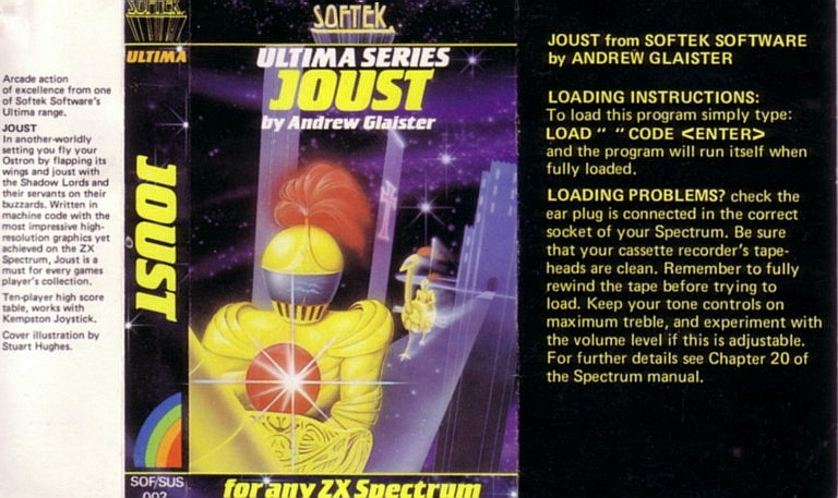 Screen from Joust