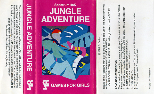 Screen from Jungle Adventure