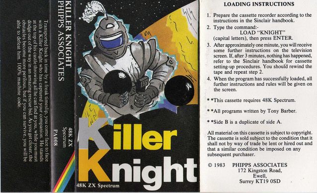 Screen from Killer Knight