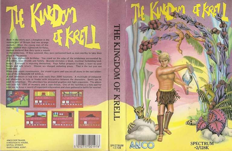 Screen from The Kingdom of Krell
