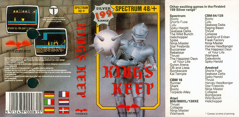 Screen from King's Keep