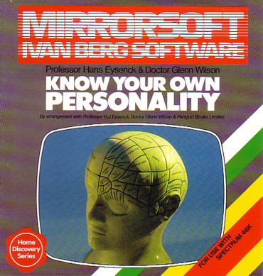 Screen from Know Your Own Personality
