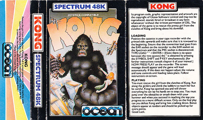 Screen from Kong