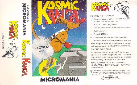 Screen from Kosmic Kanga