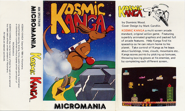 Screen from Kosmic Kanga