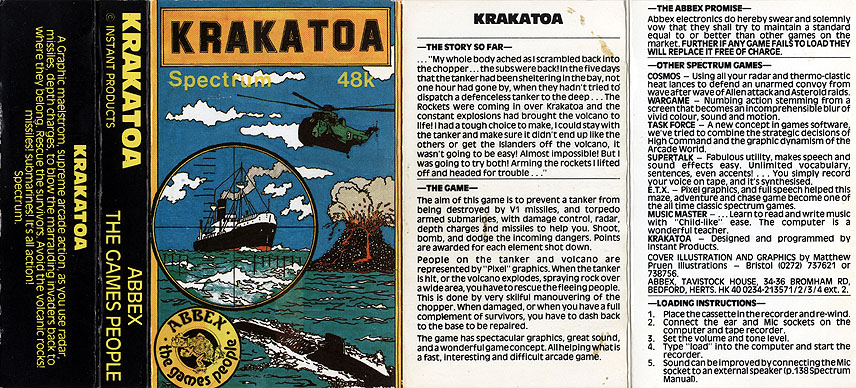 Screen from Krakatoa