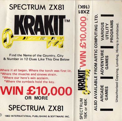 Screen from Krakit