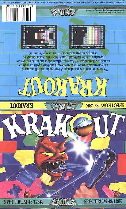 Screen from Krakout