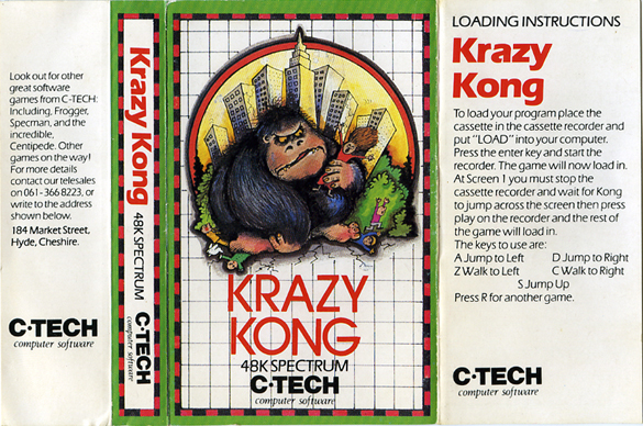 Screen from Krazy Kong