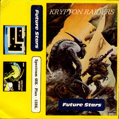 Screen from Krypton Raiders