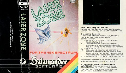 Screen from Laser Zone
