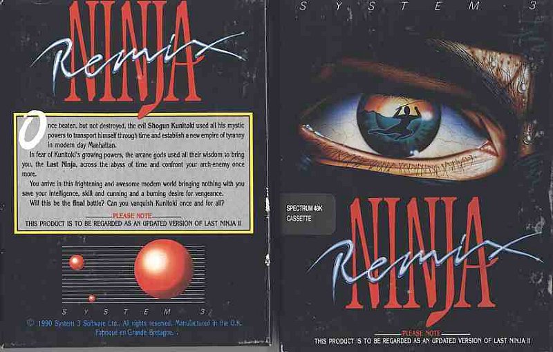 Screen from Last Ninja Remix