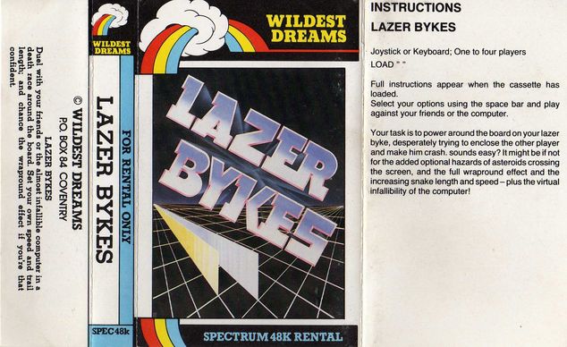 Screen from Lazer Bykes