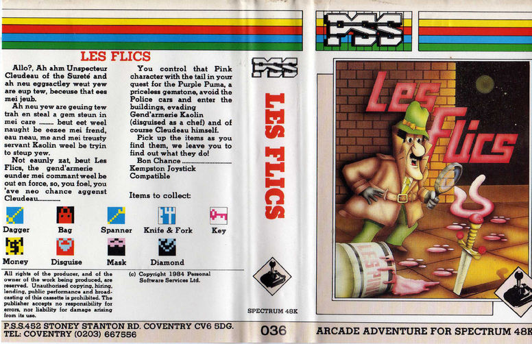 Screen from Les Flics