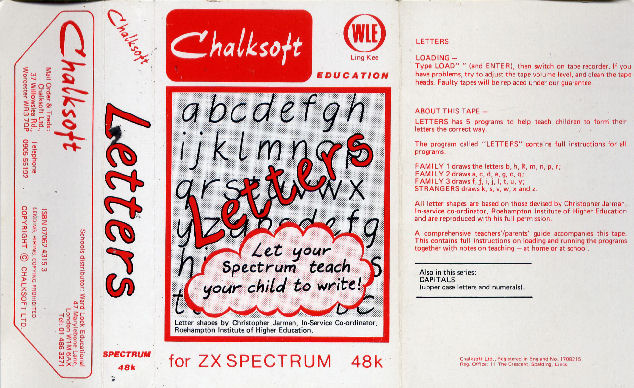 Screen from Letters