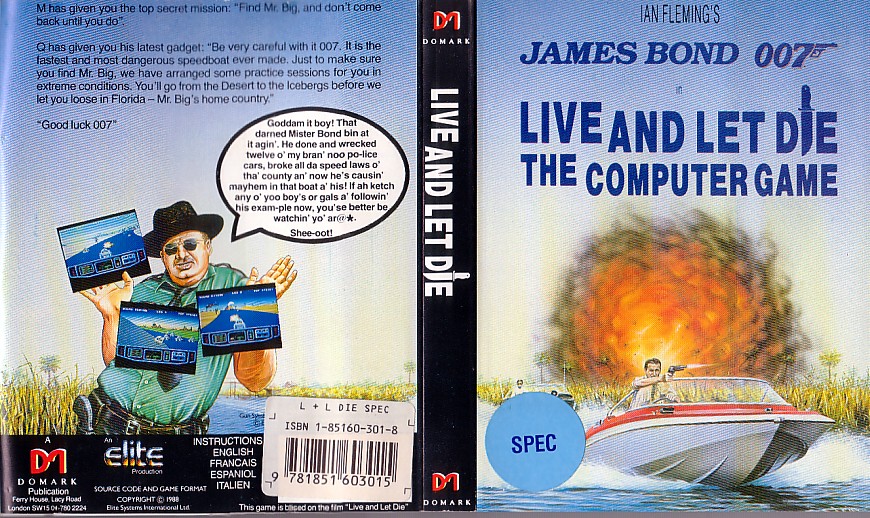 Screen from Live and Let Die