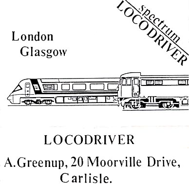 Screen from Locodriver