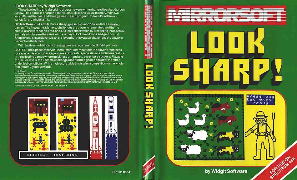 Screen from Look Sharp!