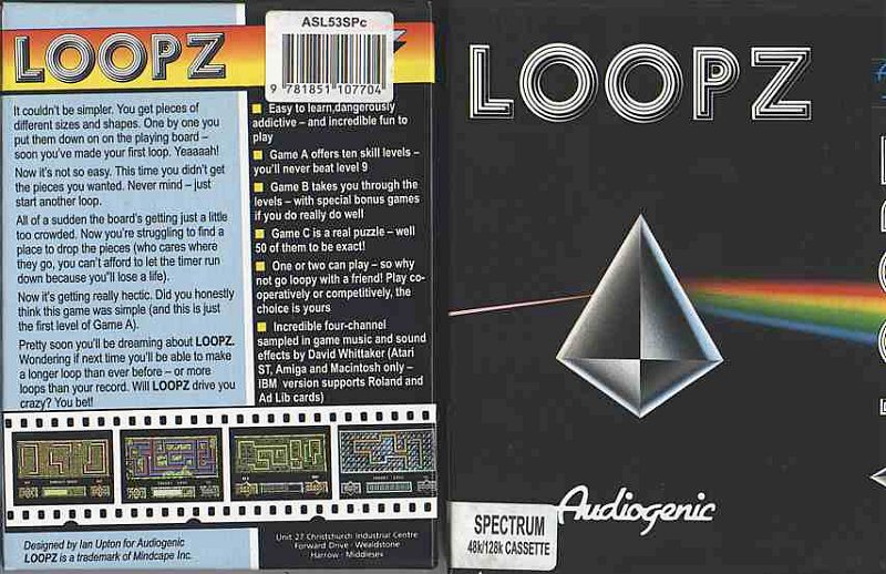 Screen from Loopz