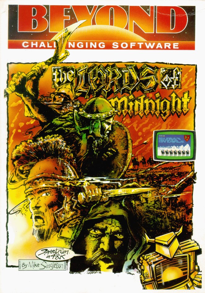 Screen from The Lords of Midnight