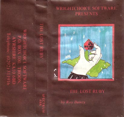 Screen from The Lost Ruby