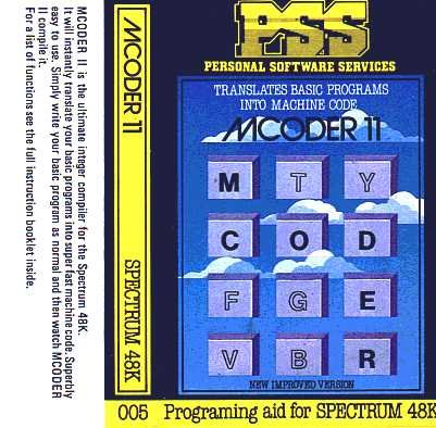 Screen from MCoder II