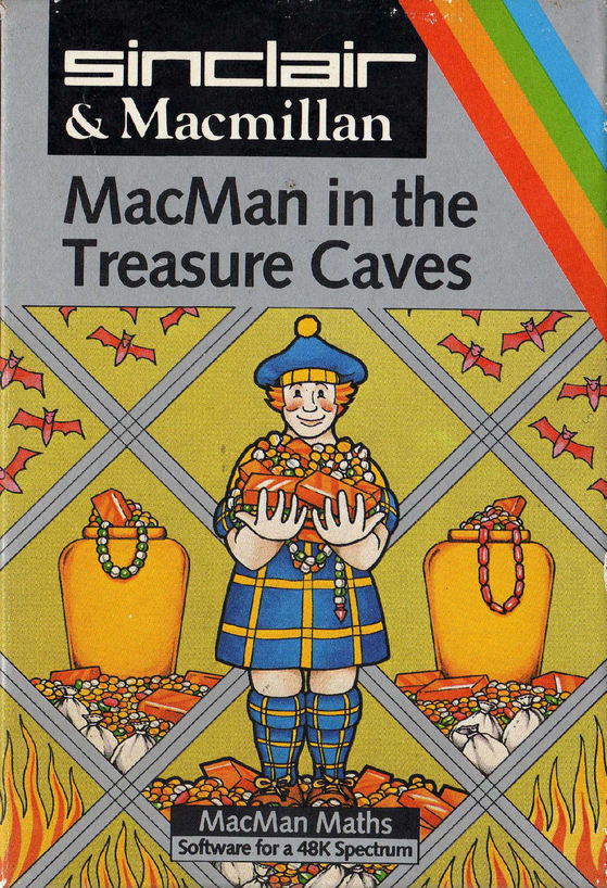 Screen from MacMan in the Treasure Caves