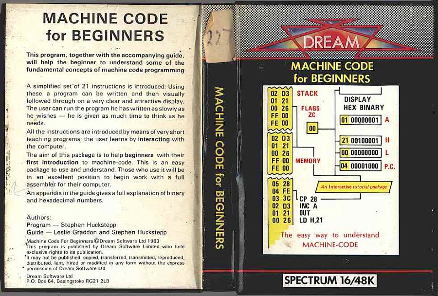 Screen from Machine Code for Beginners