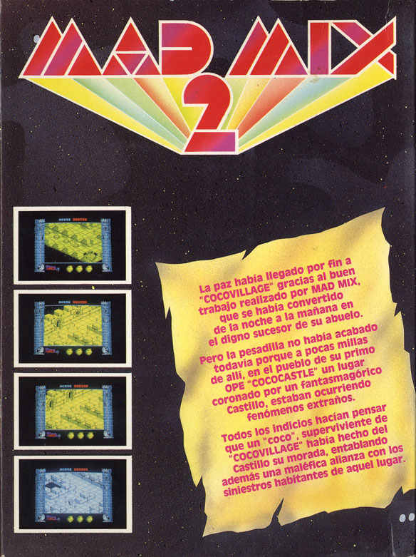 Screen from Mad Mix 2