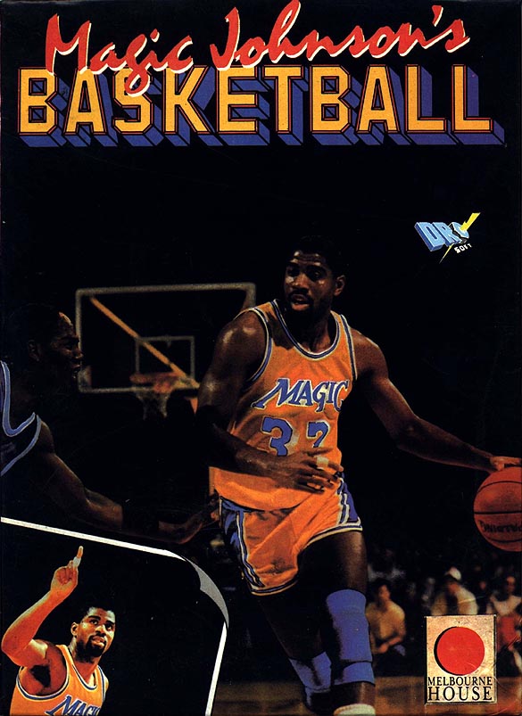 Screen from Magic Johnson's Basketball