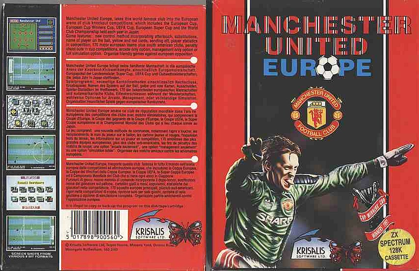Screen from Manchester United Europe