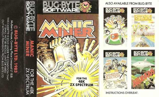 Screen from Manic Miner
