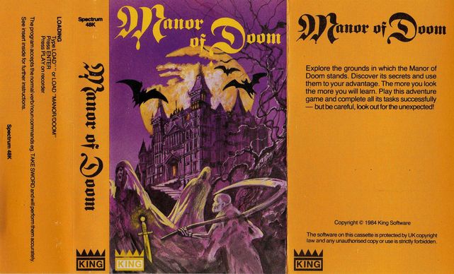 Screen from Manor of Doom