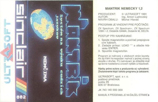 Screen from Mantrik Nemecky
