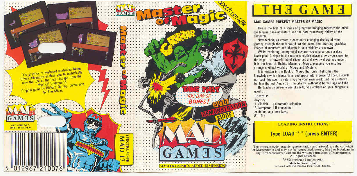 Screen from Master of Magic