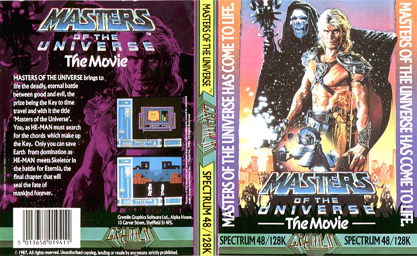 Screen from Masters of the Universe - The Movie