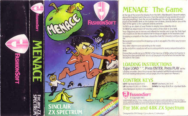 Screen from Menace