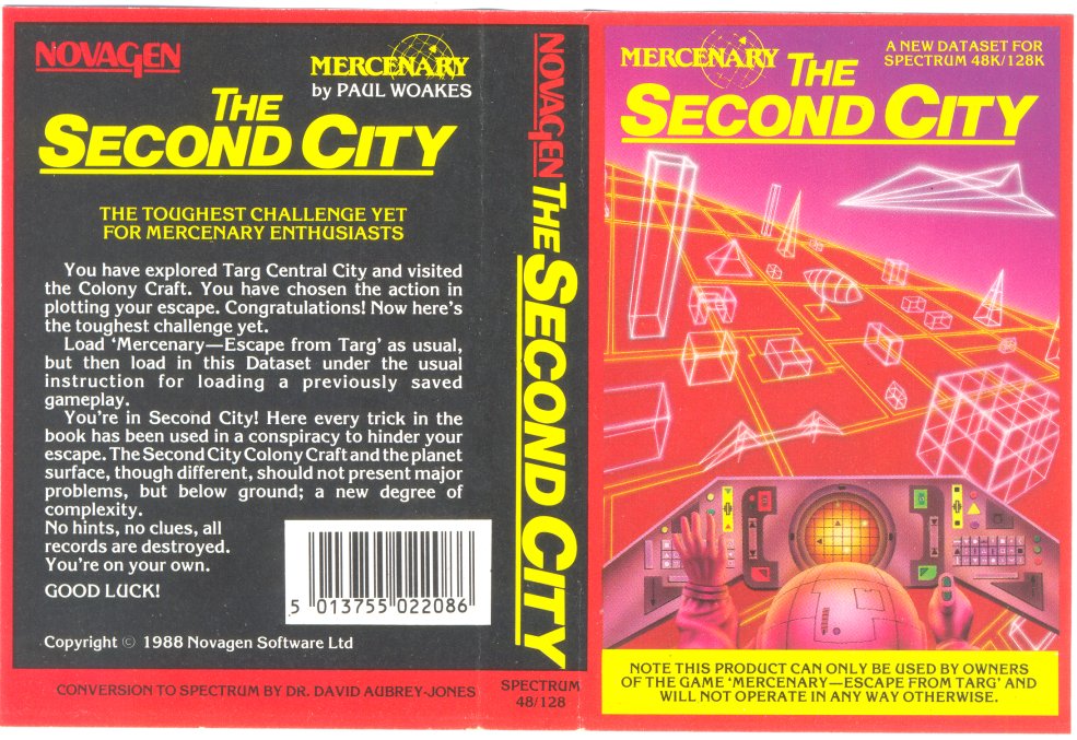 Screen from Mercenary: The Second City