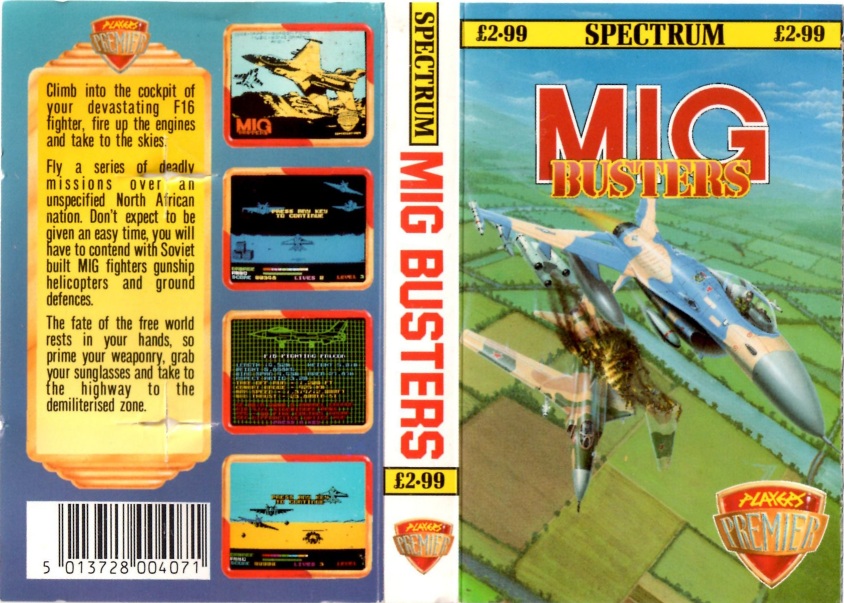 Screen from MiG Busters