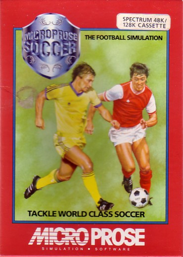 Screen from MicroProse Soccer
