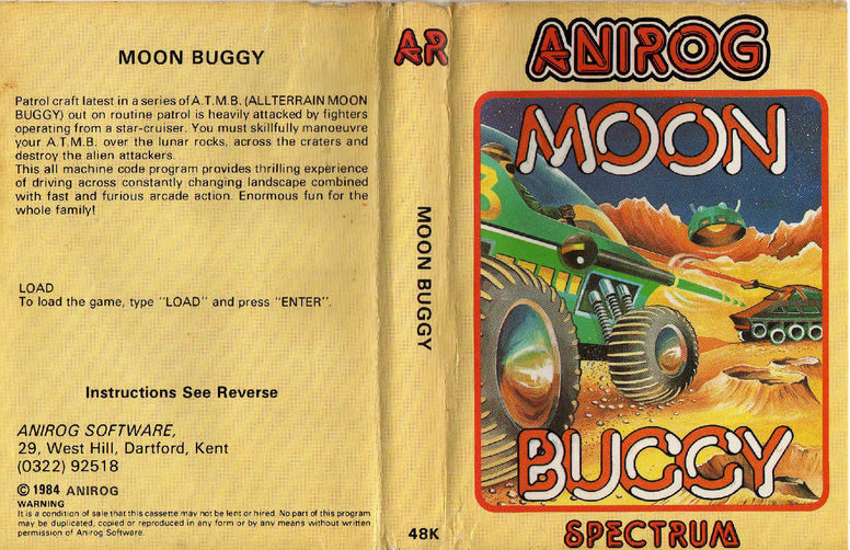Screen from Moon Buggy
