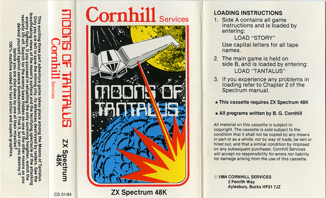 Screen from Moons of Tantalus