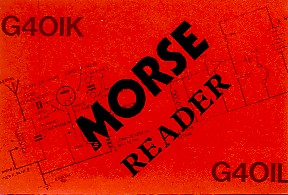 Screen from Morse Reader