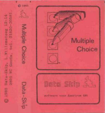 Screen from Multiple Choice