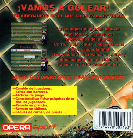 Screen from Mundial de Futbol