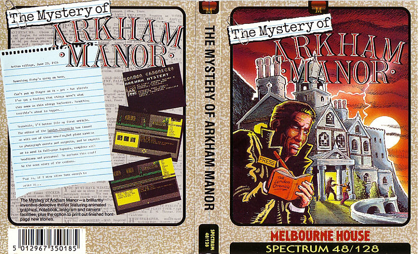 Screen from The Mystery of Arkham Manor