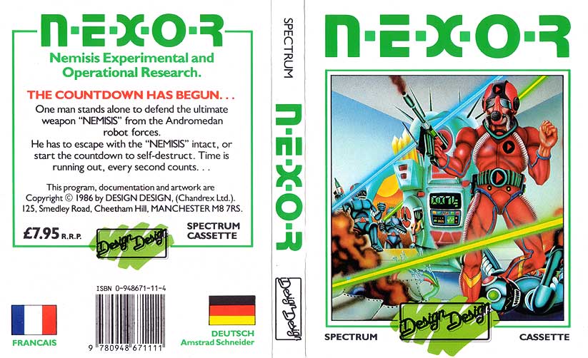 Screen from N.E.X.O.R.